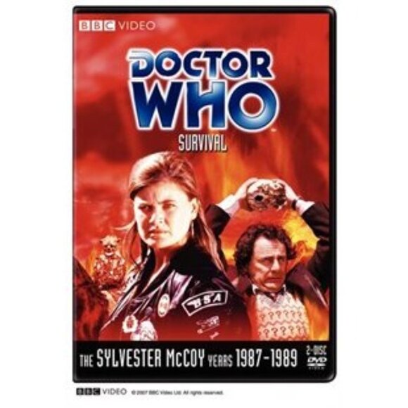 Doctor Who Survival Sylvester McCoy Seventh Doctor Story 159 BBC Video 2 Discs - Picture 2 of 4